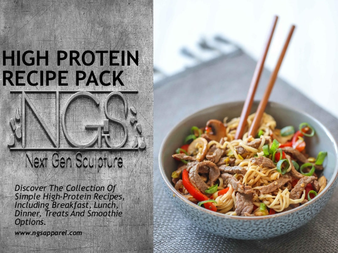 NGS: Low Carb & High-Protein Recipe Pack